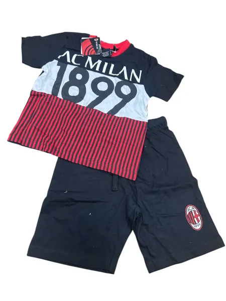 Acquista ora copia di PIGIAMA BAMBINO COTONE 100% MEZZA MANICA PANTALONCINO SICEM FC JUVENTUS b2ju16091 su nonsolointimo1994.com