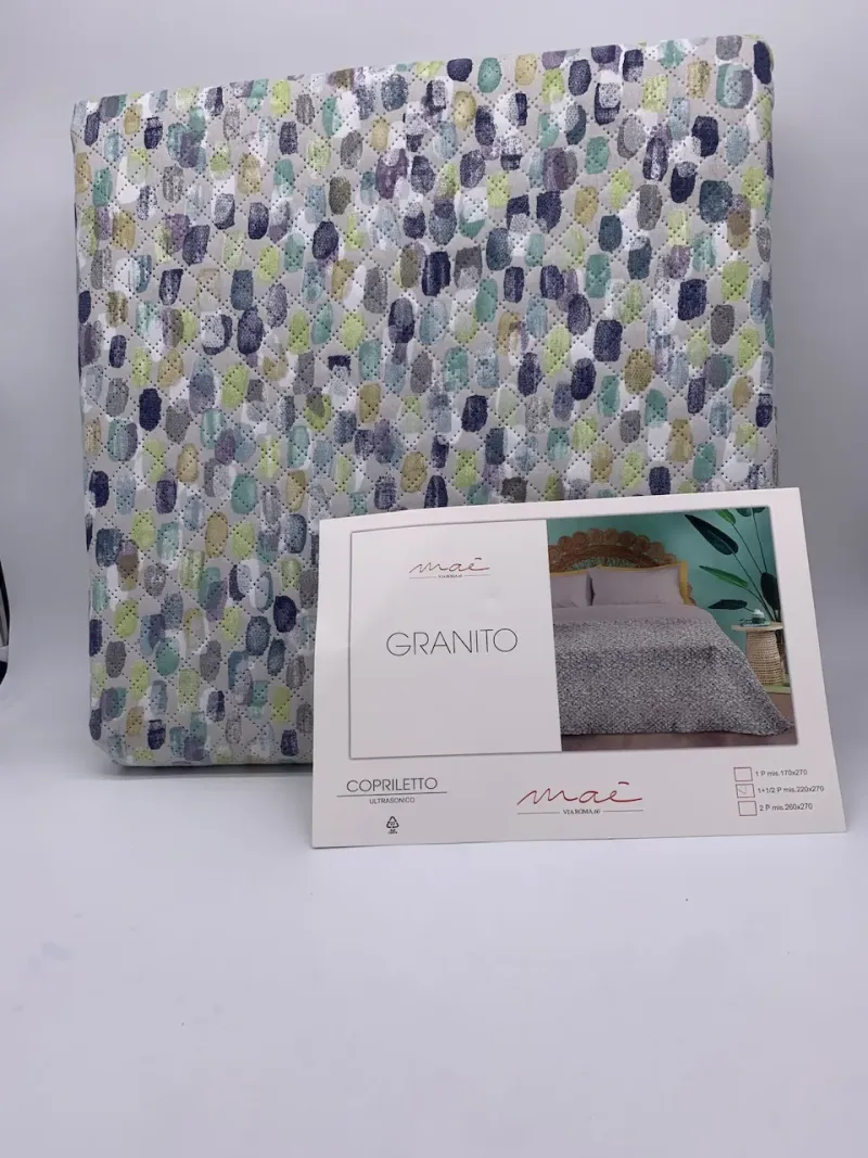 Acquista ora COPRILETTO TRAPUNTATO UN POSTO E MEZZO VIA ROMA 60 Granito su nonsolointimo1994.com