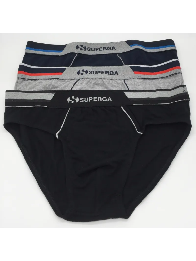 Vendita SLIP UOMO SUPERGA 3 PEZZI