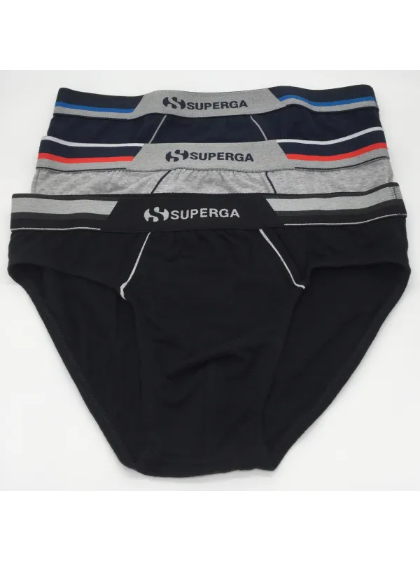Vendita SLIP UOMO SUPERGA 3 PEZZI