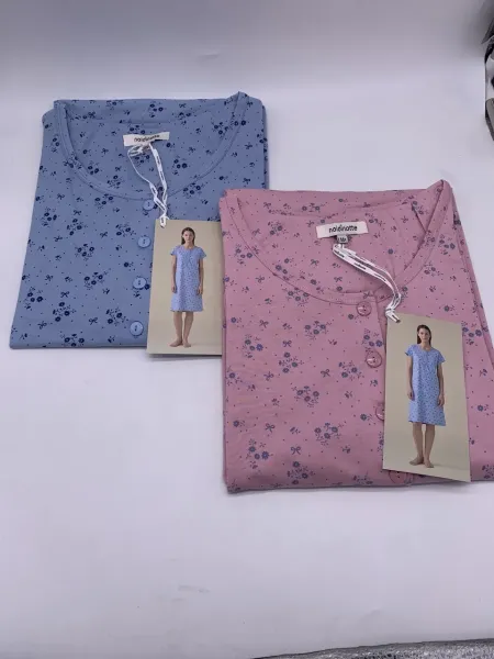 Acquista ora CAMICIA DONNA MEZZA MANICA CALIBRATA 100% COTONE NOI DI NOTTE LA3490 su nonsolointimo1994.com