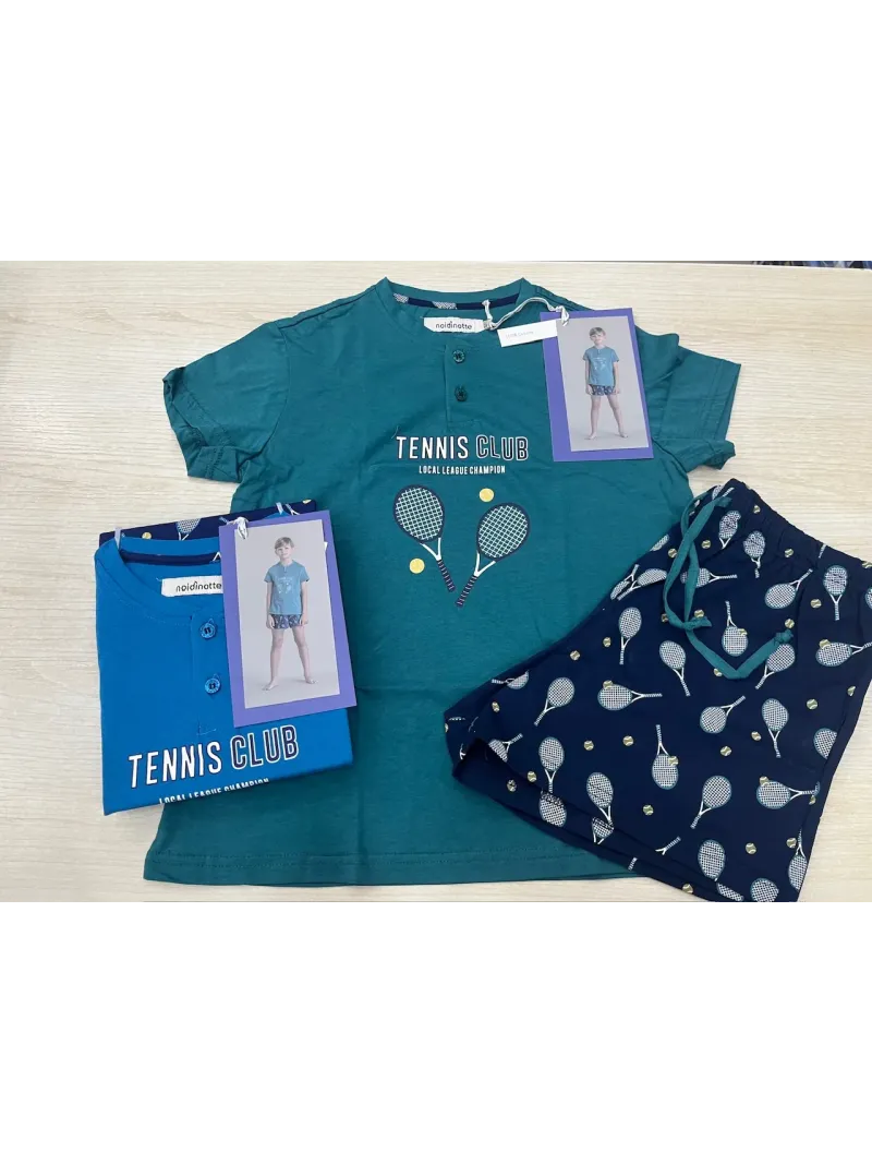 Acquista ora PIGIAMA BIMBO 100% COTONE MEZZA MANICA + PANTALONCINO NOI DI NOTTE FE2491 su nonsolointimo1994.com