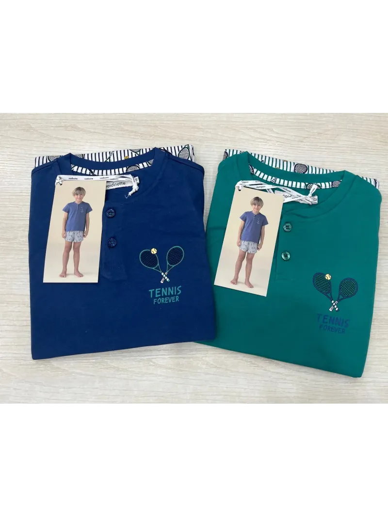 Acquista ora PIGIAMA BIMBO 100% COTONE MEZZA MANICA + PANTALONCINO NOI DI NOTTE FE2637 su nonsolointimo1994.com