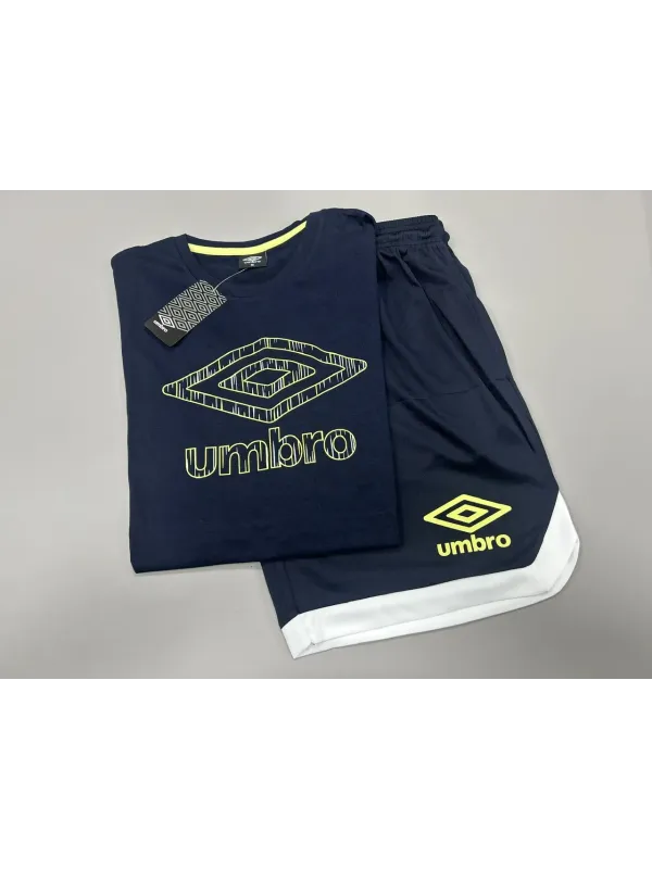 Acquista ora copia di COMPLETO UOMO CORTO MEZZA MANICA PANTALONCINO UMBRO ubw10204b su nonsolointimo1994.com