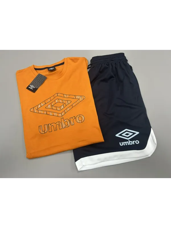 Acquista ora copia di COMPLETO UOMO CORTO MEZZA MANICA PANTALONCINO UMBRO ubw10204b su nonsolointimo1994.com