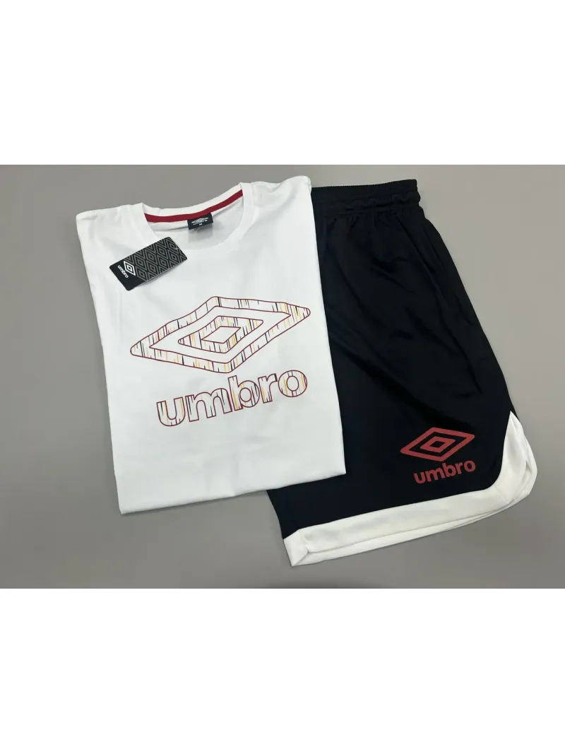 Acquista ora copia di COMPLETO UOMO CORTO MEZZA MANICA PANTALONCINO UMBRO ubw10204b su nonsolointimo1994.com