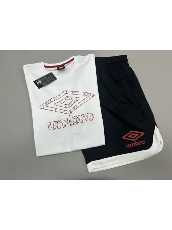 Acquista ora copia di COMPLETO UOMO CORTO MEZZA MANICA PANTALONCINO UMBRO ubw10204b su nonsolointimo1994.com