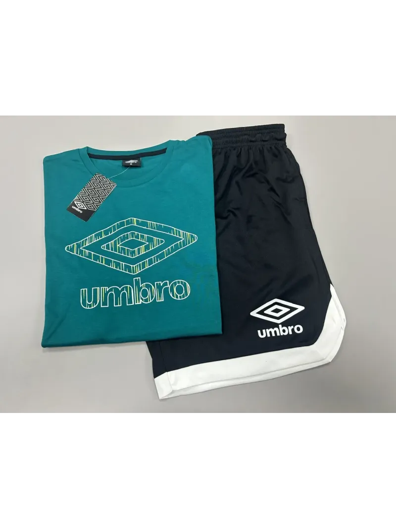 Acquista ora copia di COMPLETO UOMO CORTO MEZZA MANICA PANTALONCINO UMBRO ubw10204b su nonsolointimo1994.com