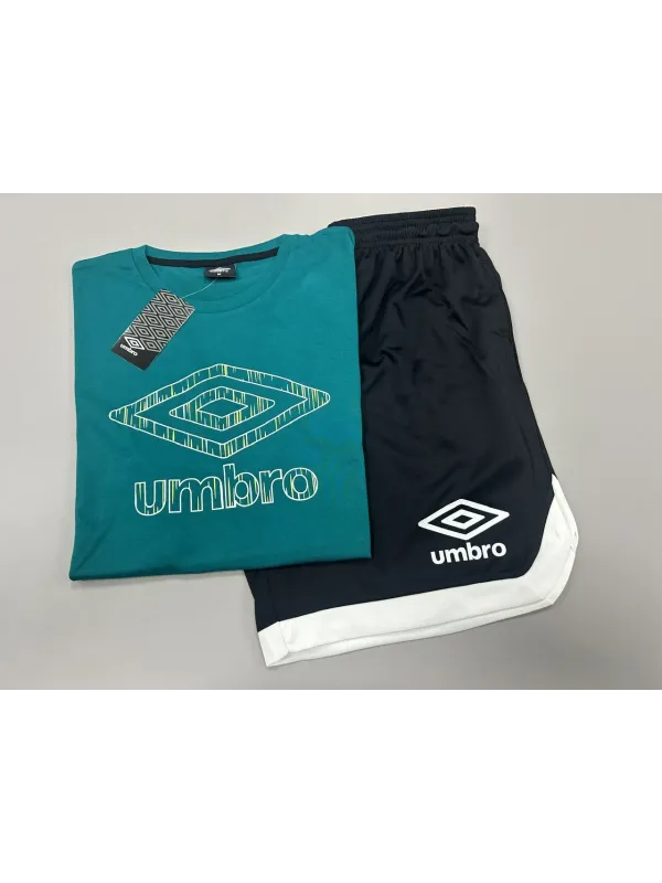 Acquista ora copia di COMPLETO UOMO CORTO MEZZA MANICA PANTALONCINO UMBRO ubw10204b su nonsolointimo1994.com