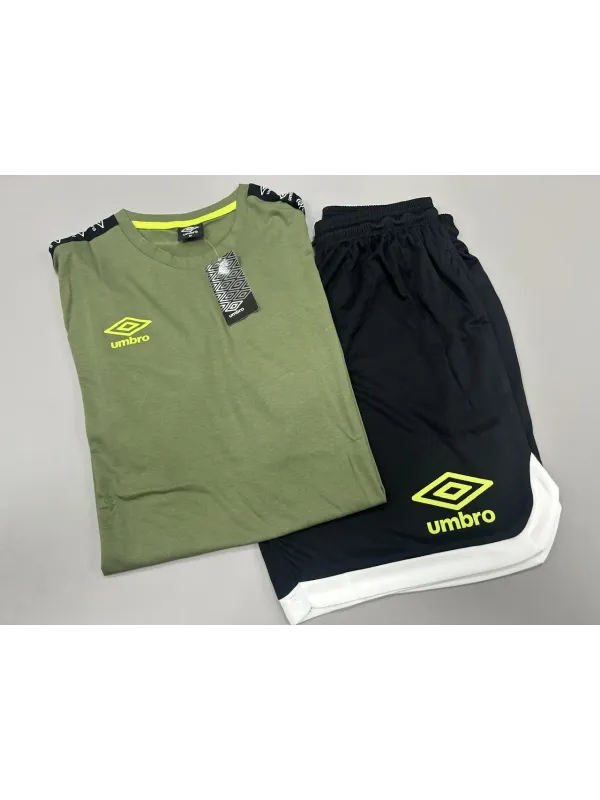 Acquista ora copia di COMPLETO UOMO CORTO MEZZA MANICA PANTALONCINO UMBRO ubw10204b su nonsolointimo1994.com