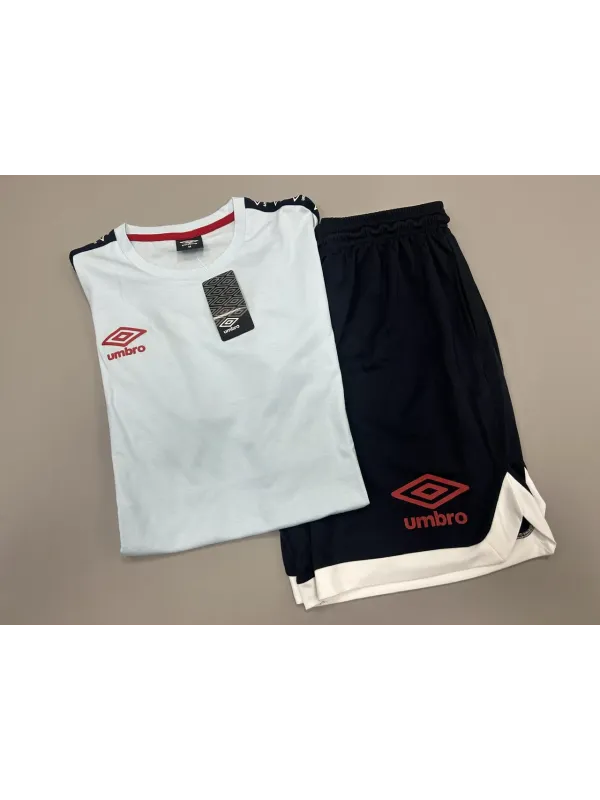 Acquista ora copia di COMPLETO UOMO CORTO MEZZA MANICA PANTALONCINO UMBRO ubw10204b su nonsolointimo1994.com