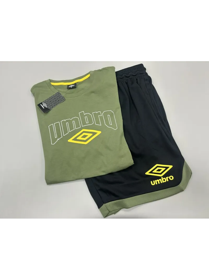 Acquista ora copia di COMPLETO UOMO CORTO MEZZA MANICA PANTALONCINO UMBRO ubw10204b su nonsolointimo1994.com