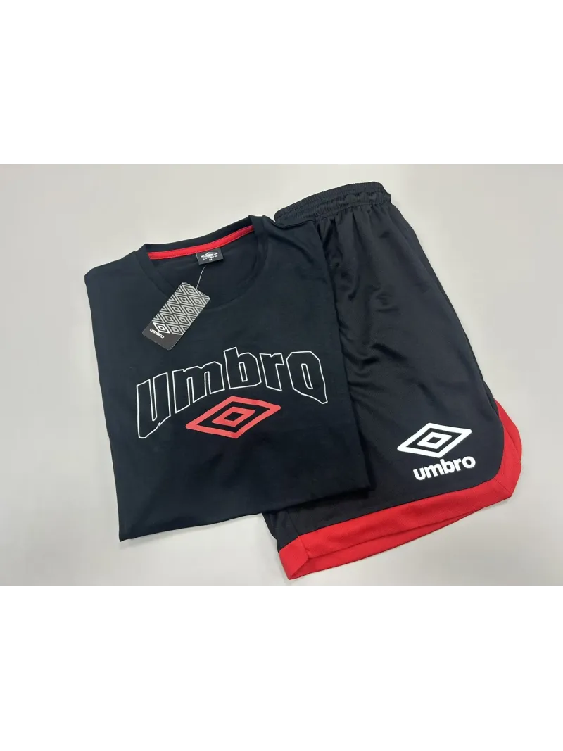 Acquista ora copia di COMPLETO UOMO CORTO MEZZA MANICA PANTALONCINO UMBRO ubw10204b su nonsolointimo1994.com