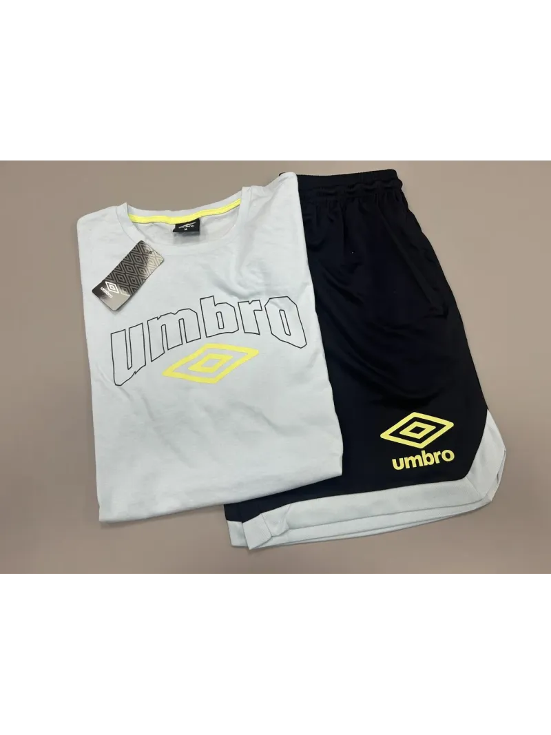 Acquista ora copia di COMPLETO UOMO CORTO MEZZA MANICA PANTALONCINO UMBRO ubw10204b su nonsolointimo1994.com
