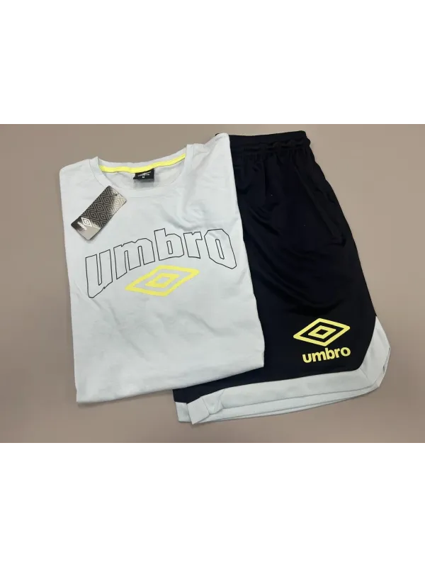 Acquista ora copia di COMPLETO UOMO CORTO MEZZA MANICA PANTALONCINO UMBRO ubw10204b su nonsolointimo1994.com