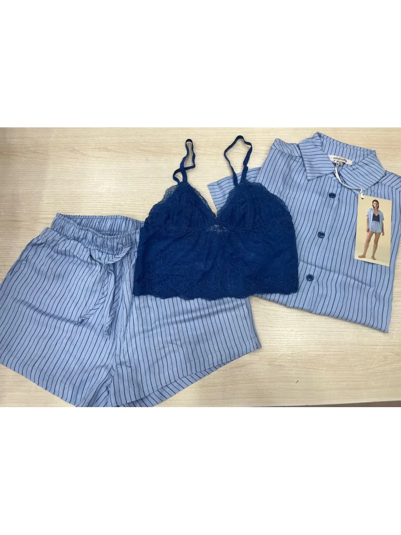 Acquista ora PIGIAMA DONNA 3 PEZZI VISCOSA NOI DI NOTTE LE1258 su nonsolointimo1994.com
