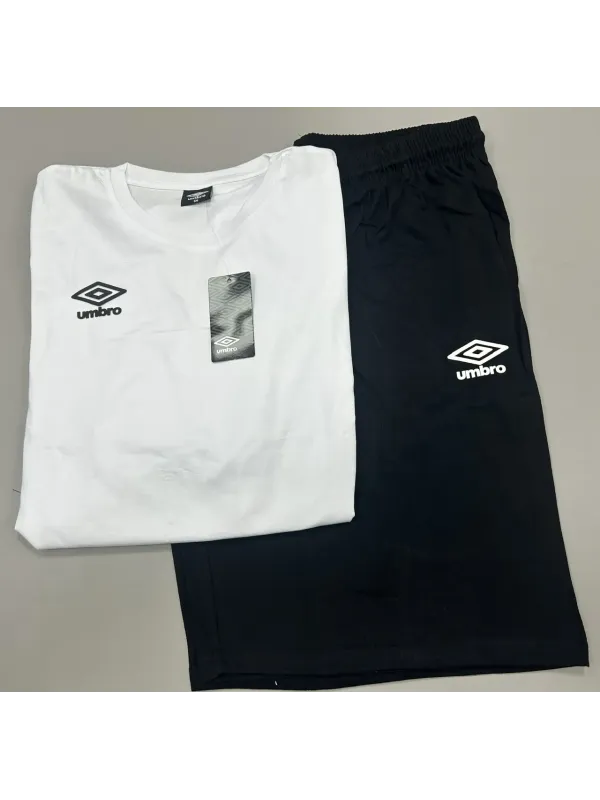 Acquista ora copia di COMPLETO UOMO CORTO MEZZA MANICA PANTALONCINO UMBRO ubw10204b su nonsolointimo1994.com