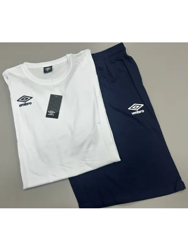 Acquista ora copia di COMPLETO UOMO CORTO MEZZA MANICA PANTALONCINO UMBRO ubw10204b su nonsolointimo1994.com