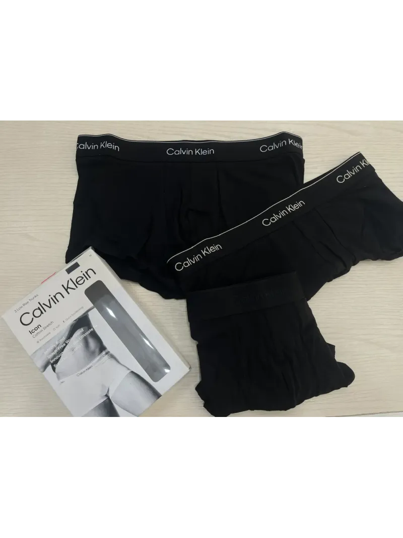 Acquista ora TRIPACK BOXER UOMO CALVIN KLEIN Icon cotton stretch 270 su nonsolointimo1994.com