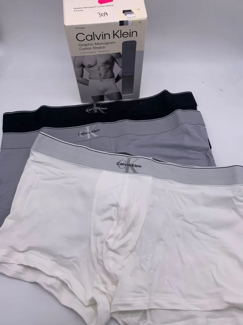 Acquista ora TRIPACK BOXER UOMO CALVIN KLEIN cotton stretch 309 su nonsolointimo1994.com