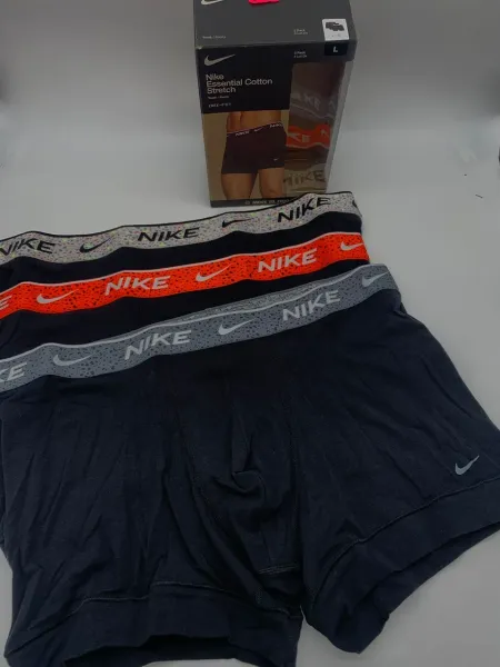 Acquista ora TRIPACK BOXER UOMO NIKE Essential cotton stretch 620 su nonsolointimo1994.com