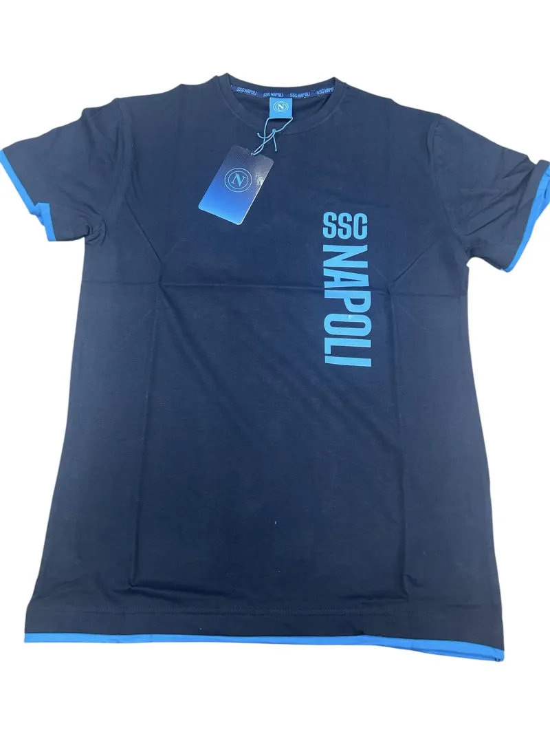 Acquista ora MAGLIA T-SHIRT COTONE 100% OFFICIAL HERMET SSC NAPOLI TSHCC10N001 N003 su nonsolointimo1994.com