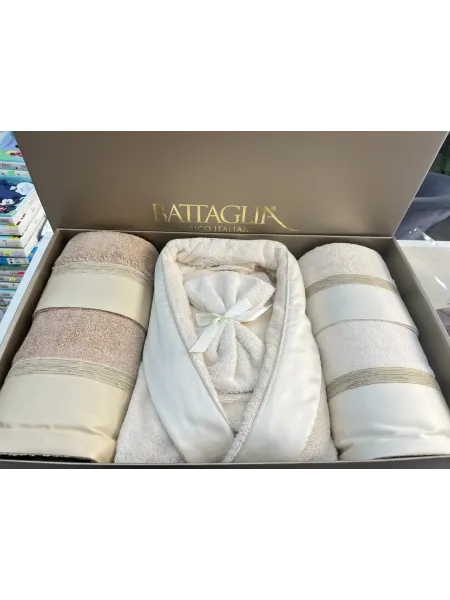 Acquista ora COMPLETO BAGNO LUI & LEI 8 PEZZI BATTAGLIA Capri su nonsolointimo1994.com