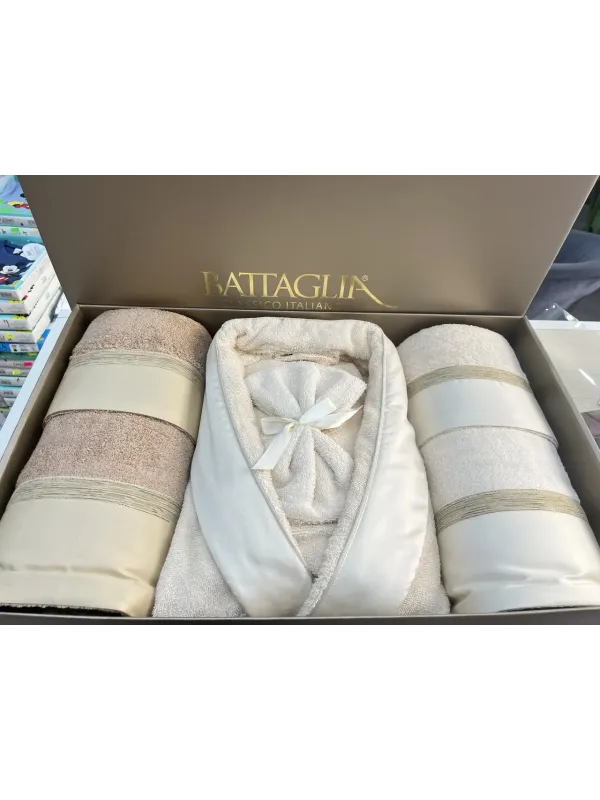 Acquista ora COMPLETO BAGNO LUI & LEI 8 PEZZI BATTAGLIA Capri su nonsolointimo1994.com