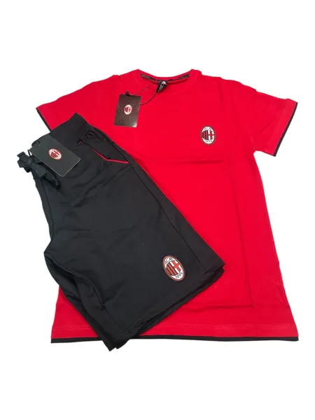 Acquista ora COMPLETO DA PASSEGGIO UOMO COTONE 100% MEZZA MANICA PANTALONCINO FRENCH TERRY COLLEZIONE 2025 HERMET SSC NAPOLI TSH