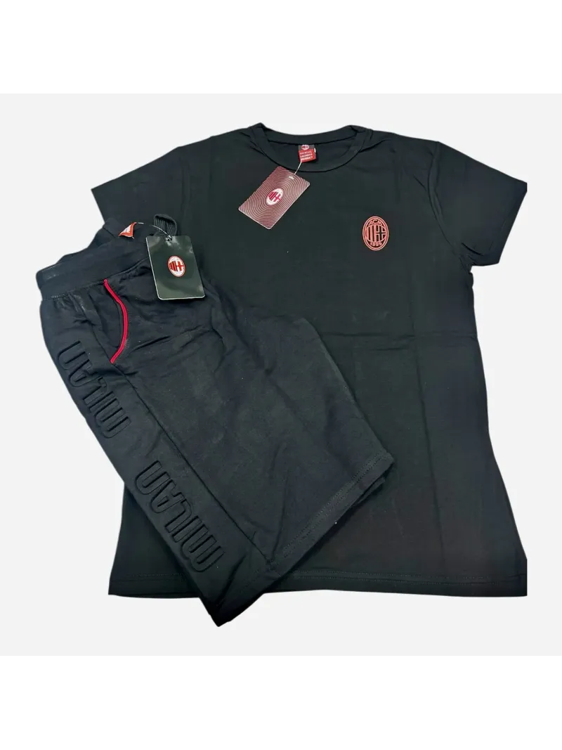 Acquista ora COMPLETO DA PASSEGGIO UOMO COTONE 100% MEZZA MANICA PANTALONCINO FRENCH TERRY COLLEZIONE 2025 HERMET SSC NAPOLI TSH