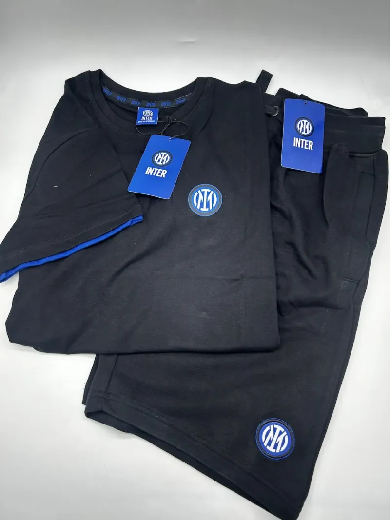 Acquista ora COMPLETO DA PASSEGGIO UOMO COTONE 100% MEZZA MANICA PANTALONCINO FRENCH TERRY COLLEZIONE 2025 HERMET SSC NAPOLI TSH
