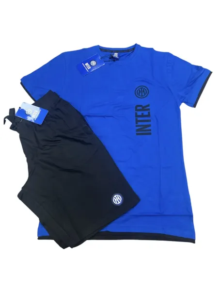 Acquista ora COMPLETO DA PASSEGGIO UOMO COTONE 100% MEZZA MANICA PANTALONCINO FRENCH TERRY COLLEZIONE 2025 HERMET SSC NAPOLI TSH