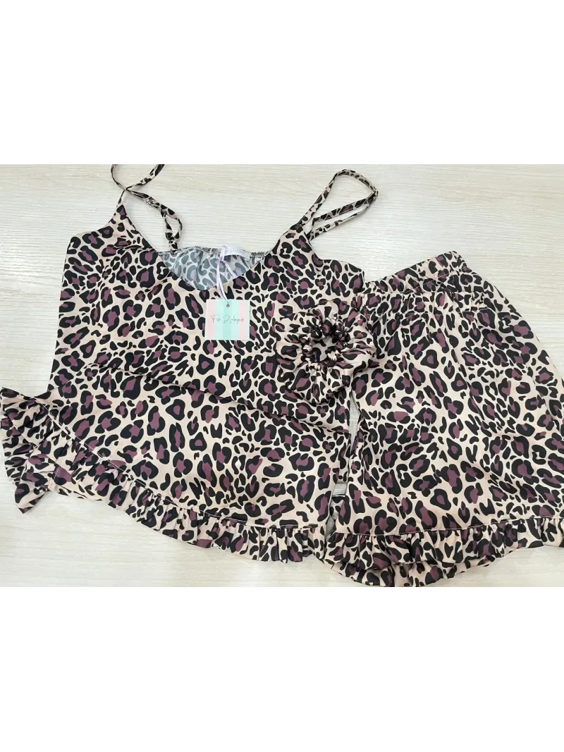 Acquista ora PIGIAMA DONNA BRETELLINA + PANTALONCINO FILO D'ANGELO - BORGOGNA su nonsolointimo1994.com