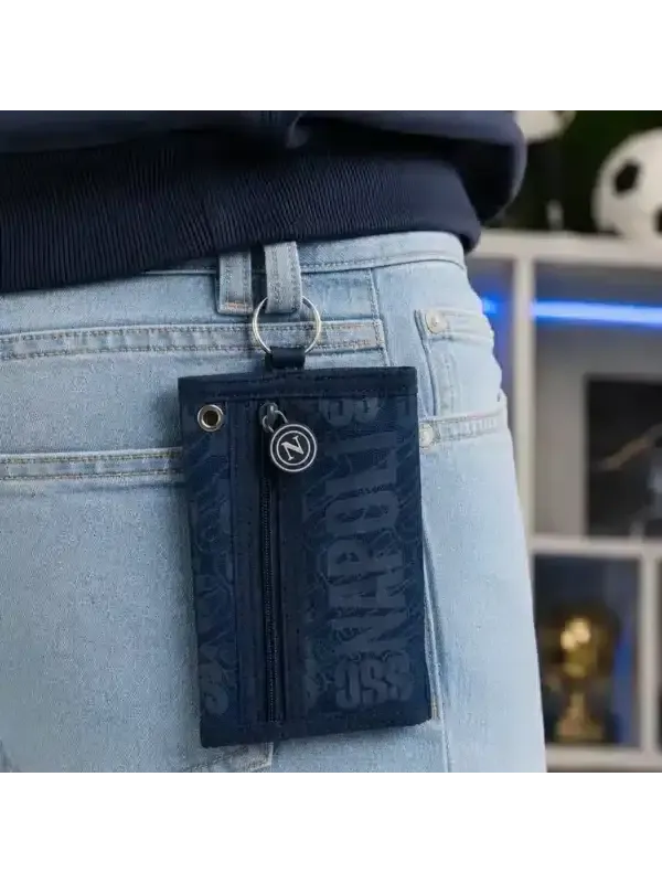 Acquista ora copia di PORTAFOGLIO PORTACARTE PORTAMONETE A STRAPPO UOMO ECO-PELLE ENZO CASTELLANO FC INTER 151836 su nonsolointi