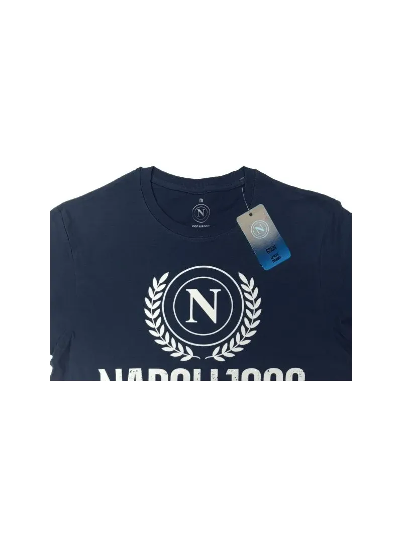 Acquista ora MAGLIA T-SHIRT COTONE 100% OFFICIAL HERMET SSC NAPOLI TSHCC10N001 N003 su nonsolointimo1994.com