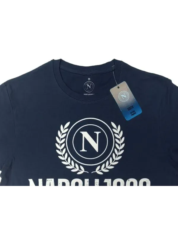 Acquista ora MAGLIA T-SHIRT COTONE 100% OFFICIAL HERMET SSC NAPOLI TSHCC10N001 N003 su nonsolointimo1994.com