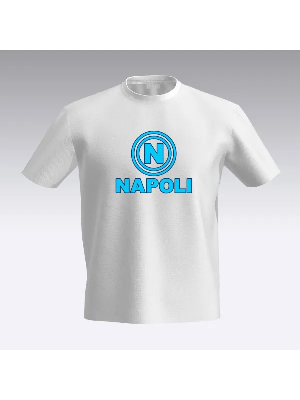 Acquista ora MAGLIA T-SHIRT COTONE 100% OFFICIAL HERMET SSC NAPOLI TSHCC10N001 N003 su nonsolointimo1994.com