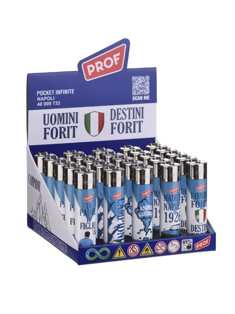 Acquista ora ACCENDINO A GAS ELECTRONIC LIGHTER FORZA NAPOLI PROF 40804730 su nonsolointimo1994.com