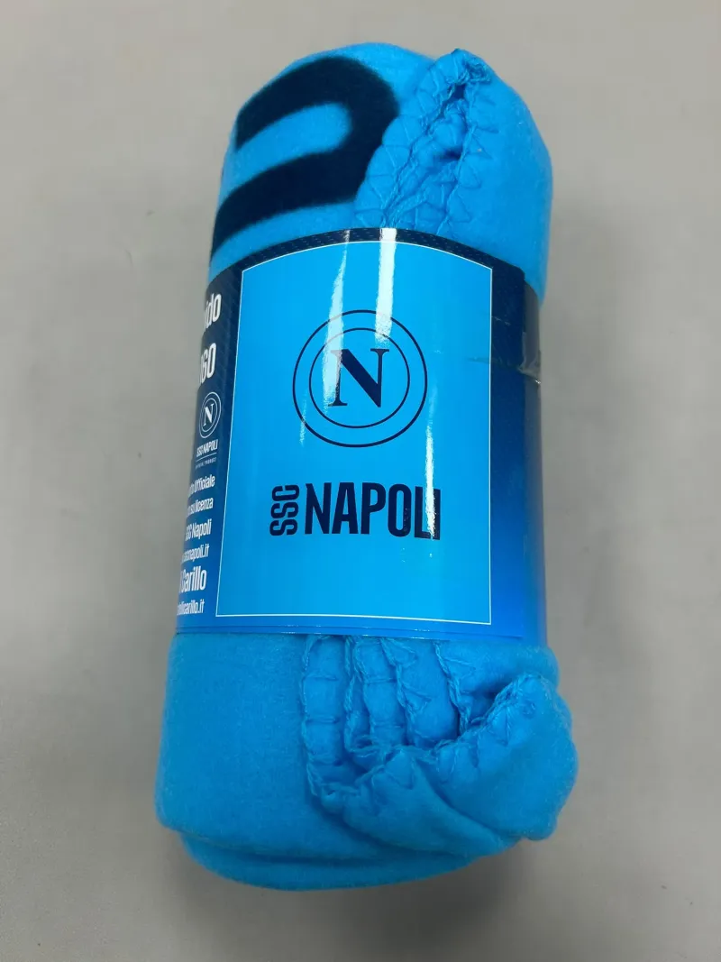 Acquista ora PLAID PILE LETTO SINGOLO 130x160 CARILLO SSC NAPOLI LX806 su nonsolointimo1994.com