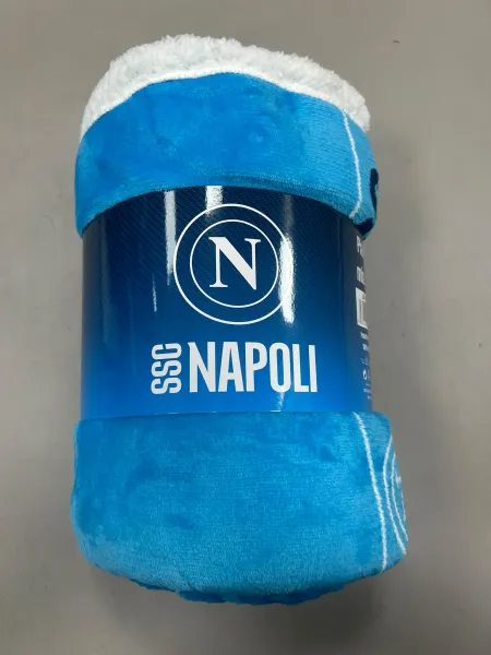 Acquista ora PLAID CORAL CON PELLICCIA INTERNA LETTO SINGOLO CARILLO SSC NAPOLI 130X150 LX951 su nonsolointimo1994.com