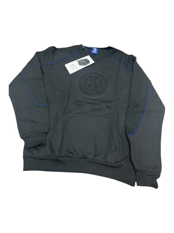 Acquista ora copia di FELPA FULL ZIP CON CAPPUCCIO UOMO CALDO COTONE MANICA LUNGA AZNAR INNOVA FC BARCELONA 57347 su nonsolointi
