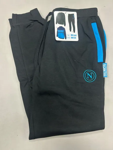 Acquista ora COMPLETO DA PASSEGGIO UOMO COTONE 100% MEZZA MANICA PANTALONCINO FRENCH TERRY COLLEZIONE 2025 HERMET SSC NAPOLI TSH