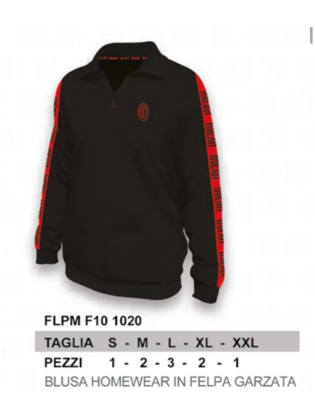 Acquista ora TUTA UOMO DA PASSEGGIO COTONE 100% FRENCH TERRY FULL ZIP COLLECTION 2025 HERMET SSC NAPOLI FLPNF102060 PTLNF102060 2