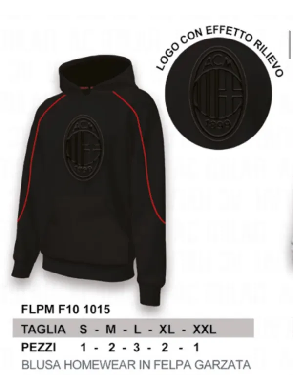Acquista ora TUTA UOMO DA PASSEGGIO COTONE 100% FRENCH TERRY FULL ZIP COLLECTION 2025 HERMET SSC NAPOLI FLPNF102060 PTLNF102060