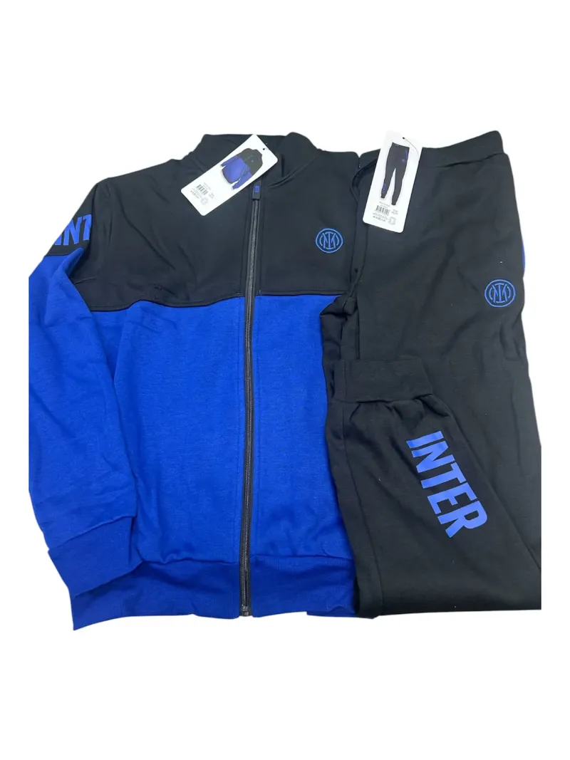 Acquista ora TUTA UOMO DA PASSEGGIO COTONE 100% FRENCH TERRY FULL ZIP COLLECTION 2025 HERMET SSC NAPOLI FLPNF102060 PTLNF102060