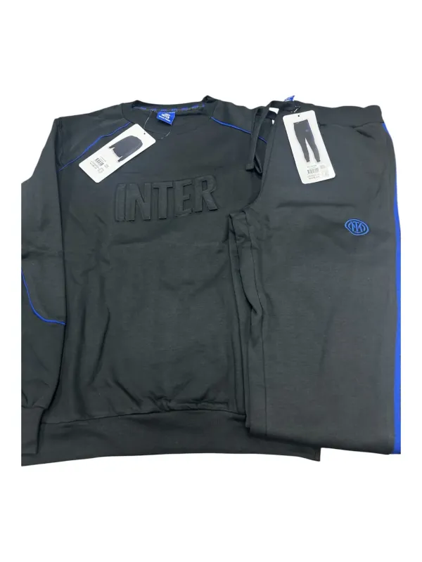 Acquista ora TUTA UOMO DA PASSEGGIO COTONE 100% FRENCH TERRY FULL ZIP COLLECTION 2025 HERMET SSC NAPOLI FLPNF102060 PTLNF102060