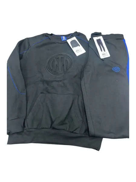 Acquista ora TUTA UOMO DA PASSEGGIO COTONE 100% FRENCH TERRY FULL ZIP COLLECTION 2025 HERMET SSC NAPOLI FLPNF102060 PTLNF102060