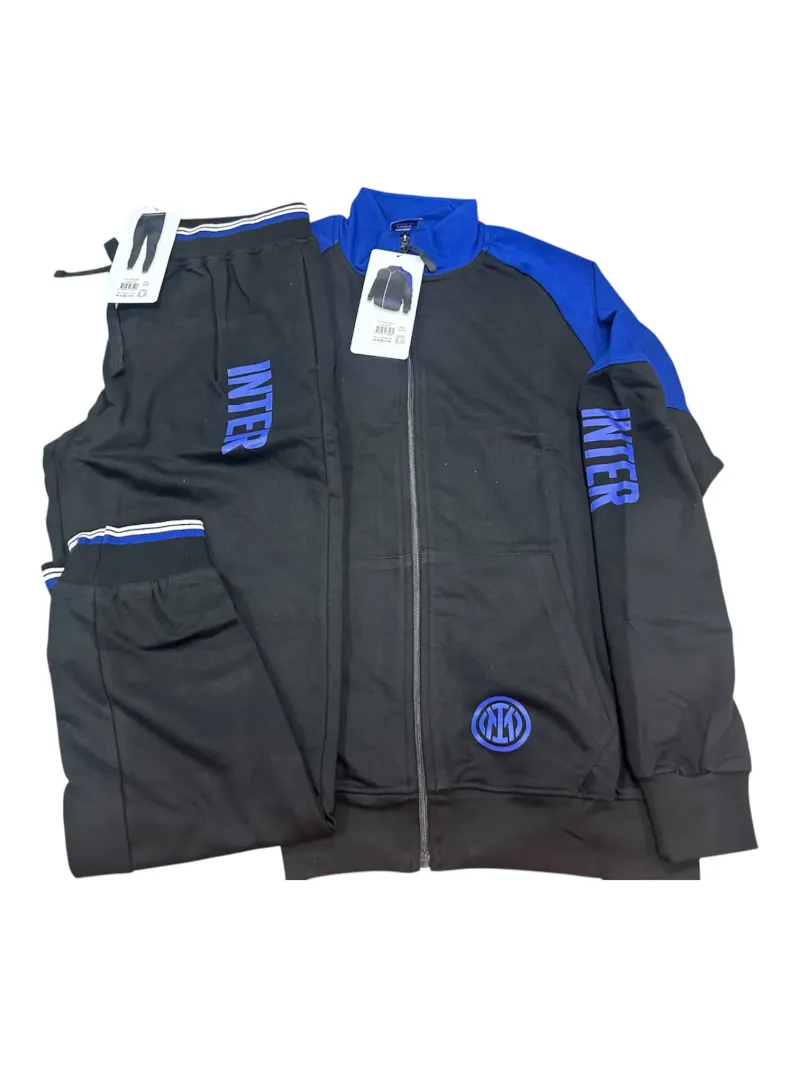 Acquista ora TUTA UOMO DA PASSEGGIO COTONE 100% FRENCH TERRY FULL ZIP COLLECTION 2025 HERMET SSC NAPOLI FLPNF102060 PTLNF102060