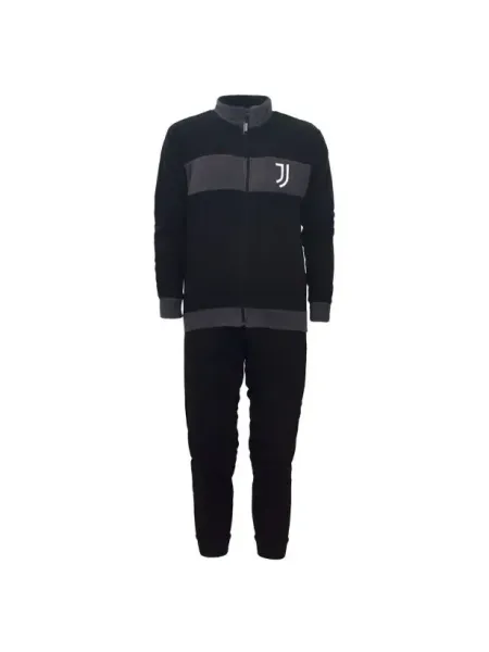 Acquista ora PIGIAMA TUTA UOMO PILE FULL ZIP HERMET FC JUVENTUS PIGJP101055.B su nonsolointimo1994.com