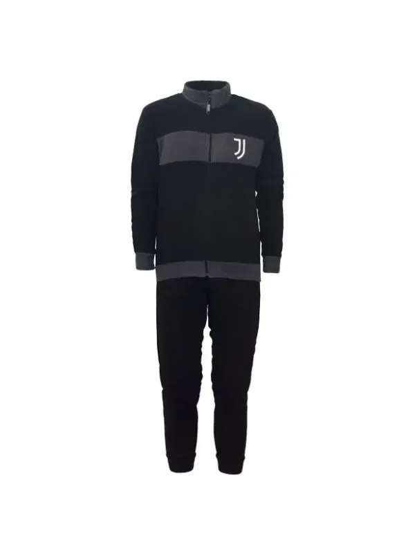 Acquista ora PIGIAMA TUTA UOMO PILE FULL ZIP HERMET FC JUVENTUS PIGJP101055.B su nonsolointimo1994.com